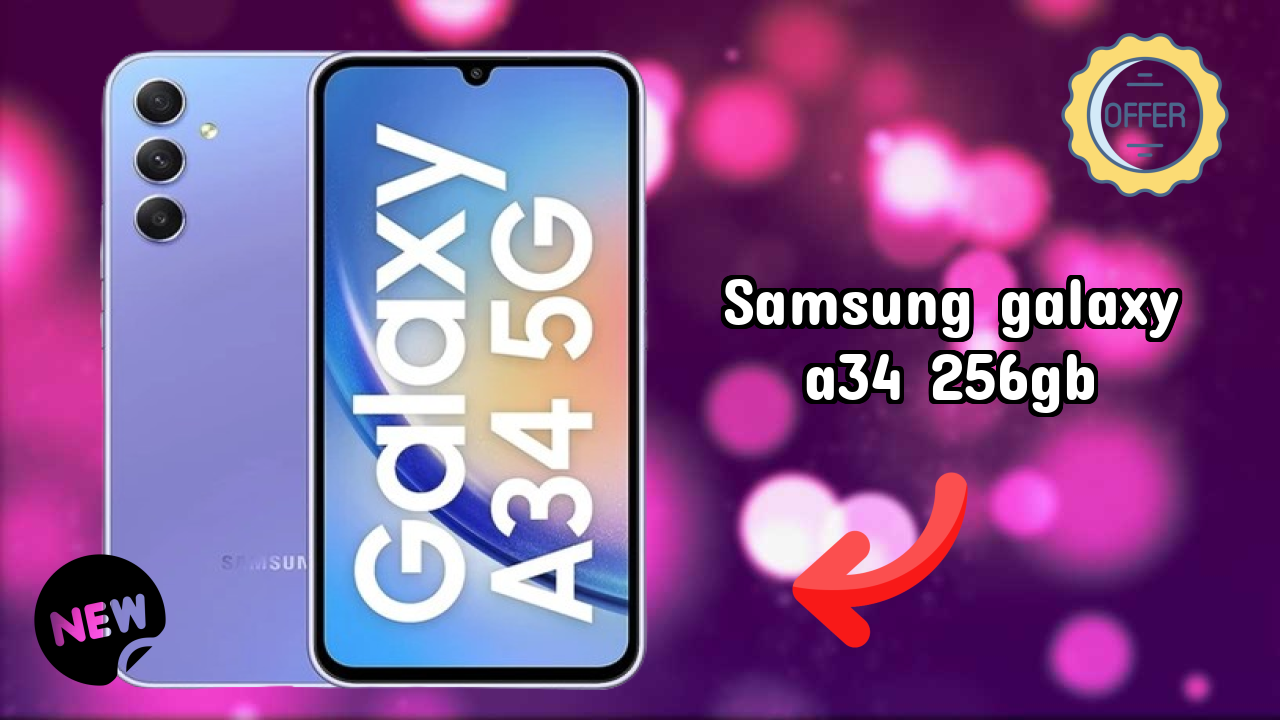 Samsung Galaxy A34 256GB at ₹26,499 - Worth Buying? Honest Opinion